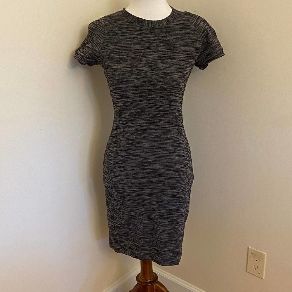 Lululemon & Go Where To Dress Space Dyed Heathered Black Size 4